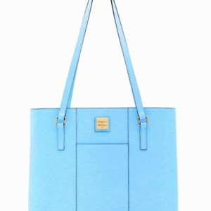Dooney and Bourke large sky blue bag.